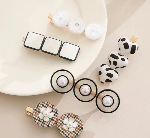 5 pieces Hairclips