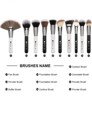31 Pcs kabuki Makeup Brushes